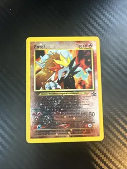 2001 POKEMON GAME MOVIE 34 ENTEI-REVERSE FOIL POKEMON 3 MOVIE PROMO - Image 1