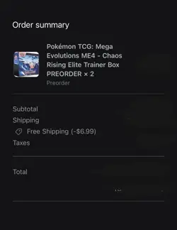 Chaos Rising Pokemon TCG Elite Trainer Box Mega Evolution PRE ORDER 5/22 - Image 2