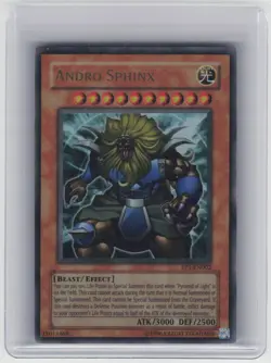 Andro Sphinx - EP1-EN002 - Yugioh TCG - Ultra Rare - Unlimited - MP - Image 1