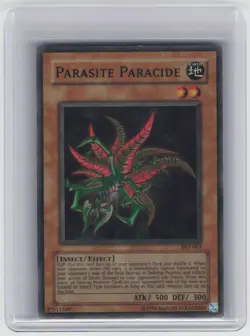 Parasite Paracide - PSV-003 - Yugioh TCG - Super Rare - Unlimited - HP - Image 1