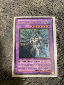 Elemental Hero Aqua Neos - POTD-EN031 - 1st Edition - Ultimate Rare - VLP - Image 1