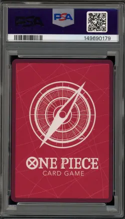 One Piece CCG Monkey.D.Luffy BVB X One Piece Match Day '25 Promo ST13-003 PSA 10 - Image 2