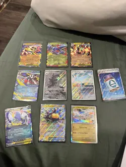 Pokemon TCG Ascended Heroes English Card Lot Of 10 Mint freshly ripped - Image 1