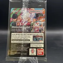 🔥One Piece Monkey D. Luffy US Voyage College Basketball Promo Card SEALED🔥(B) - Image 3