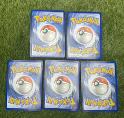 5x 2022 Pokemon TCG Lucario VSTAR SWSH214 Jumbo Cards Holo Promo Card - Image 2