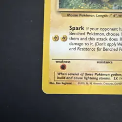 PIKACHU - Jungle Set - 60/64 - Common - Pokemon Card - Unlimited Edition - Image 5