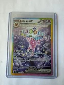 Espeon EX 155/131 SV Prismatic Evolutions Holo Card Near Mint Condition - Image 2