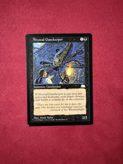 Abyssal Gatekeeper - Weatherlight Vintage Magic The Gathering MTG Classic - Image 1