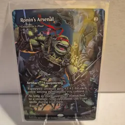 Ronin's Arsenal Foil Borderless Teenage Mutant Ninja Turtles - Image 1
