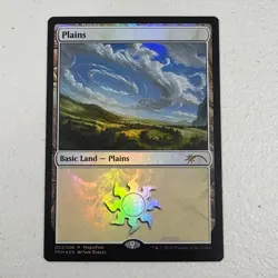 Magic The Gathering PLAINS 002/006 Land Foil Promo Magicfest 2019 MTG - Image 1