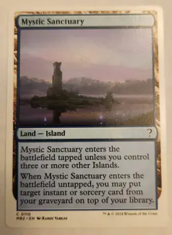 Mystic Sanctuary (White Border) Mystery Booster 2 Regular - Image 1