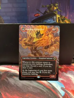 Ashling, Rekindled / Ashling Rimebound | Lorwyn Eclipsed | 290 Foil Borderless - Image 1