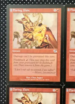 Magic: The Gathering - Flaring Pain - Judgment - 89/143 - Image 2