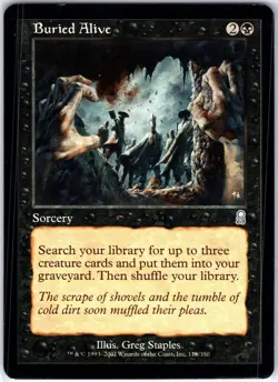 Buried Alive 118 U Odyssey Magic the Gathering MTG LP - Image 1