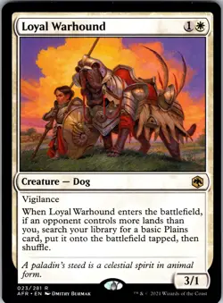 Loyal Warhound R Adventures in the Forgotten Realms 23 NMRegular - Image 1