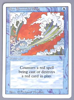 4X Blue Elemental Blast - Revised Edition (3ED) MTG - Image 1