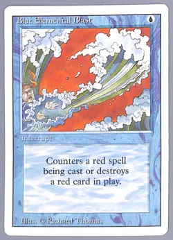 4X Blue Elemental Blast - Revised Edition (3ED) MTG - Image 3