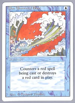 4X Blue Elemental Blast - Revised Edition (3ED) MTG - Image 5