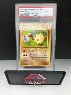🔥🔥Primeape Vintage #57 Southern Islands T.I Promo Pokemon Japanese PSA 8 - Image 3