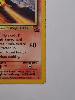 Pokemon TCG Moltres Wizards Black Star ProMos Technologies 21 Regular Promo - Image 4