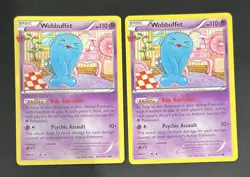 Pokemon Wobbuffet Generations Radiant Collection Card #RC11/RC32 x2 - Image 1