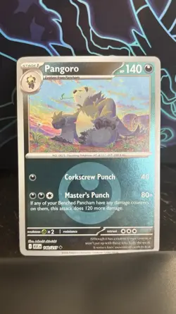 Pokemon TCG Pangoro 140/217 Ascended Heroes Reverse Energy Holo Foil NM - Image 1