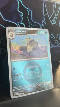 Pokemon TCG Pangoro 140/217 Ascended Heroes Reverse Energy Holo Foil NM - Image 2