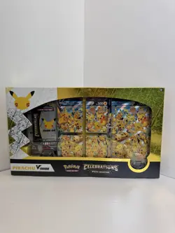 Pokemon TCG: Celebrations Special Collection Box [Pikachu V-Union, 50 Cards]... 820650809156 - Image 1