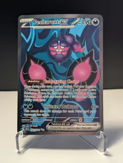 Pecharunt EX Full Art Pokemon Shrouded Fable 085/064 Scarlet & Violet - Image 1