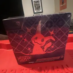 Pokemon Scarlet & Violet Paldean Fates Elite Trainer Box Mimikyu English - Image 1