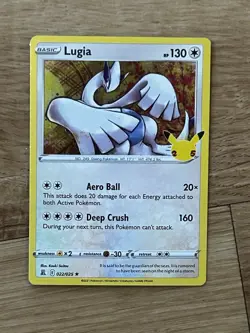 Lugia 022/025 Rare Celebrations Pokemon Near Mint - Image 1