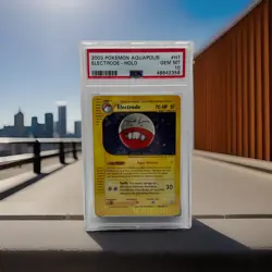 Pokemon Electrode Aquapolis Holo Rare #H7 PSA 10 Gem Mint - Image 1