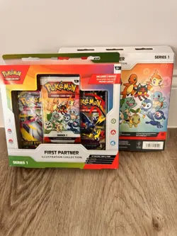 Pokemon first Partner Illustration Collection Series 1 In Hand Lot Of 2 - Image 2