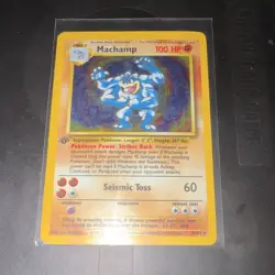 Pokemon Machamp 008/102 Deck Exclusives 1st Edition Exclusive Holo Rare 100 HP - Image 1
