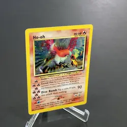 Pokemon Ho-Oh Double Holo Neo Revelation 7/64 - Image 3
