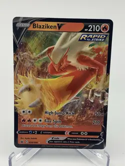 Blaziken V 020/198 Chilling Reign Ultra Rare Pokemon NM - Image 1