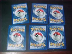 Pokemon TCG Vintage Energy Base Set Lot - Energy Set Of 6 #97-102 - Image 2