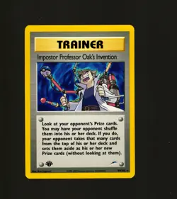 1st Edition Impostor Professor Oak’s Invention 94/105 Neo Destiny Pokemon TCG - Image 1