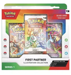 Pokemon TCG First Partner Illustration Collection Series 1 Box SEALED PREORDER! - Image 1