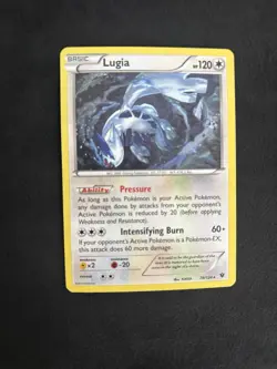 Lugia Fates Collide 78/124 Exclusive Cracked Ice Holo Pokemon TCG - NM - Image 1
