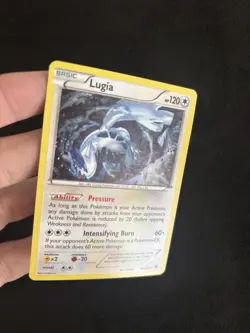 Lugia Fates Collide 78/124 Exclusive Cracked Ice Holo Pokemon TCG - NM - Image 2