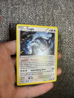 Lugia Fates Collide 78/124 Exclusive Cracked Ice Holo Pokemon TCG - NM - Image 5