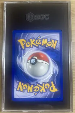 Pokemon Gym Challenge Unlimited Regular 1st Ed. Giovanni's Nidoran SGC Gem 10 - Image 2