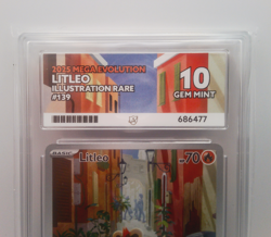Litleo Mega Evolution Illustration Rare 139/132 Ace Grading 10 Pokemon Slab - Image 2