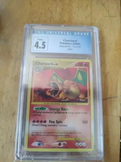 Charizard Pokemon Stormfront 2008 103/100 Holo CGC 4.5 - Image 1