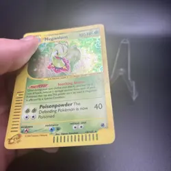 Meganium 18/165 HP-DMG Holo Rare Expedition Base Set 2002 Pokemon TCG -g - Image 3