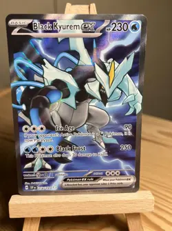 Black Kyurem ex 218/191 SV08: Surging Sparks NM Pokemon MINT - Image 1