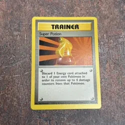 Rare Super Potion - 90/102 - Base set Pokemon - Ink Dot Error - Misprint - Image 1