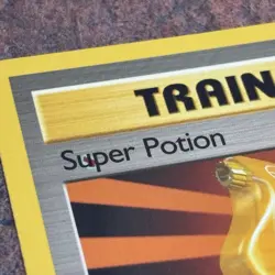 Rare Super Potion - 90/102 - Base set Pokemon - Ink Dot Error - Misprint - Image 3
