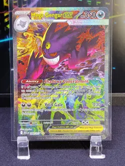 Pokemon Mega Gengar EX Ascended Heroes Special Illustration Rare Gem Mint - Image 1